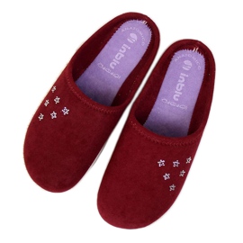 Hausschuhe Inblu W ARC4 burgunderrot