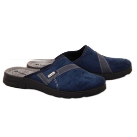 Hausschuhe Inblu M ARC7 marineblau navy blau