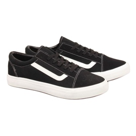 Low-top Sneaker Atletico MATC263B schwarz und weiß