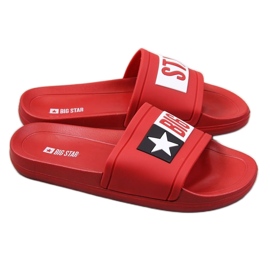 Strandpantoffeln Big Star W DD274A267 rot