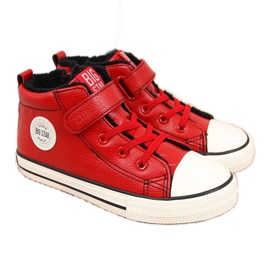 Sneaker Big Star Jr GG374034 rot isoliert braun