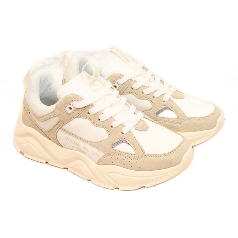 Sneakers auf der Plattform Big Star W GG274657 weiß