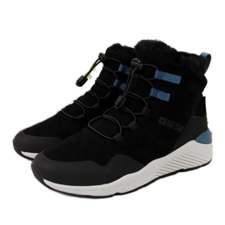 Schwarze isolierte Schneestiefel Big Star W II274261