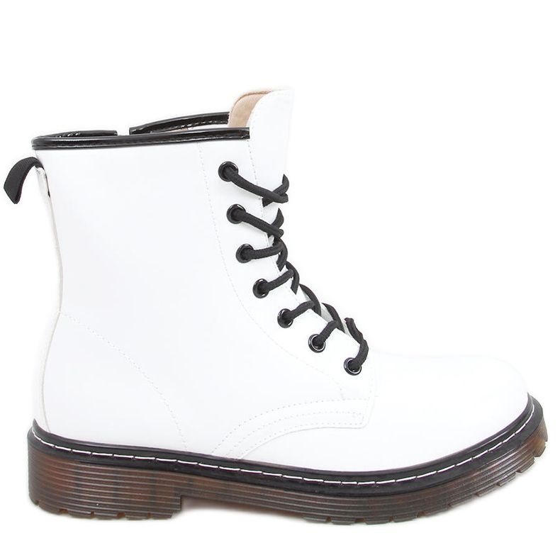 Martensiaki Dona White Stiefel für Damen weiß