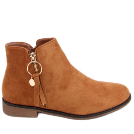 Chelsea-Stiefel für Damen Viki Camel braun