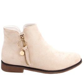 Chelsea-Boots für Damen Viki Beige