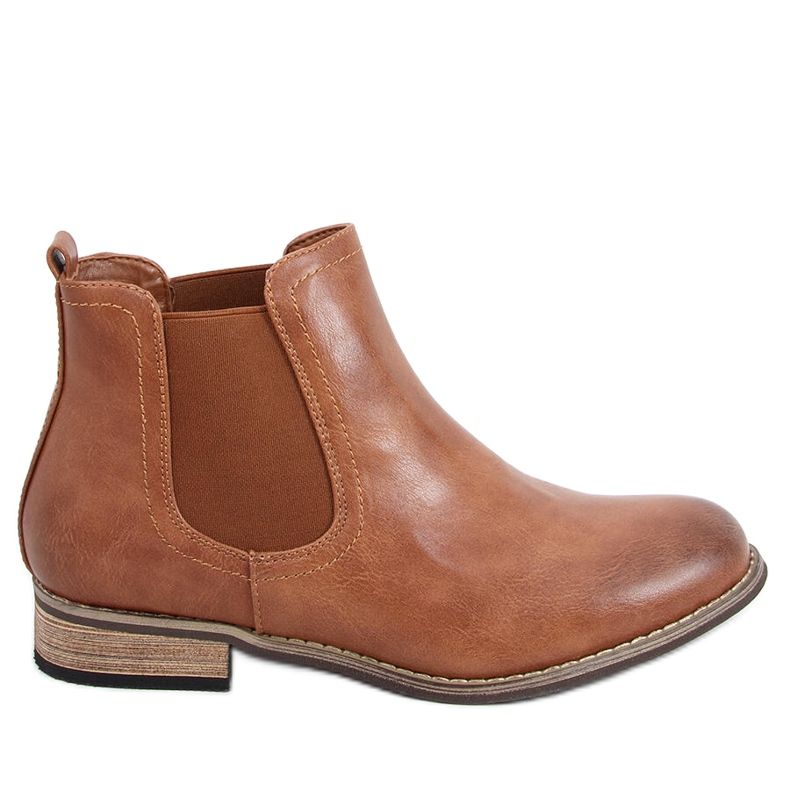 Klassische Chelsea-Boots für Damen Gerd Camel braun