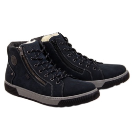 Isolierte Stiefel Rieker 38920 M marineblau