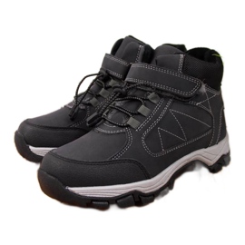 Schwarze Trekkingschuhe Jr EVE321A weiß
