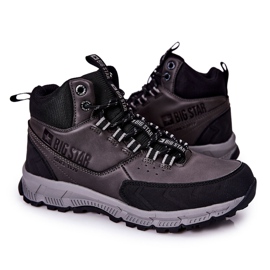 Hoch Sportschuhe Big Star II174176 Schwarz