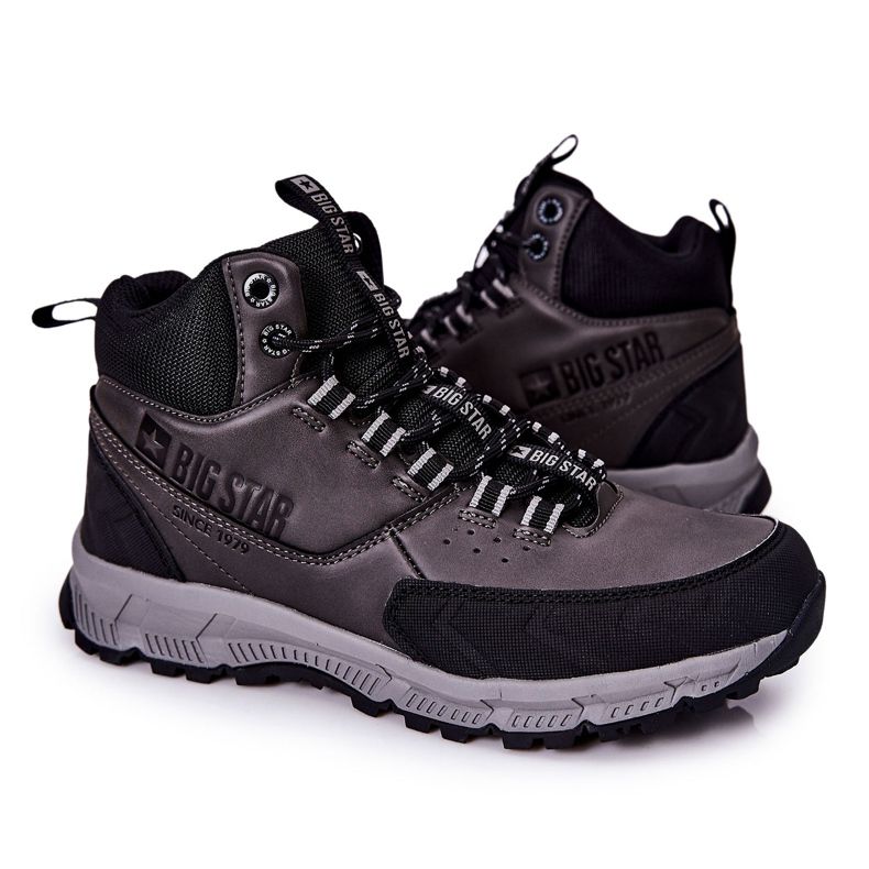 Hoch Sportschuhe Big Star II174176 Schwarz