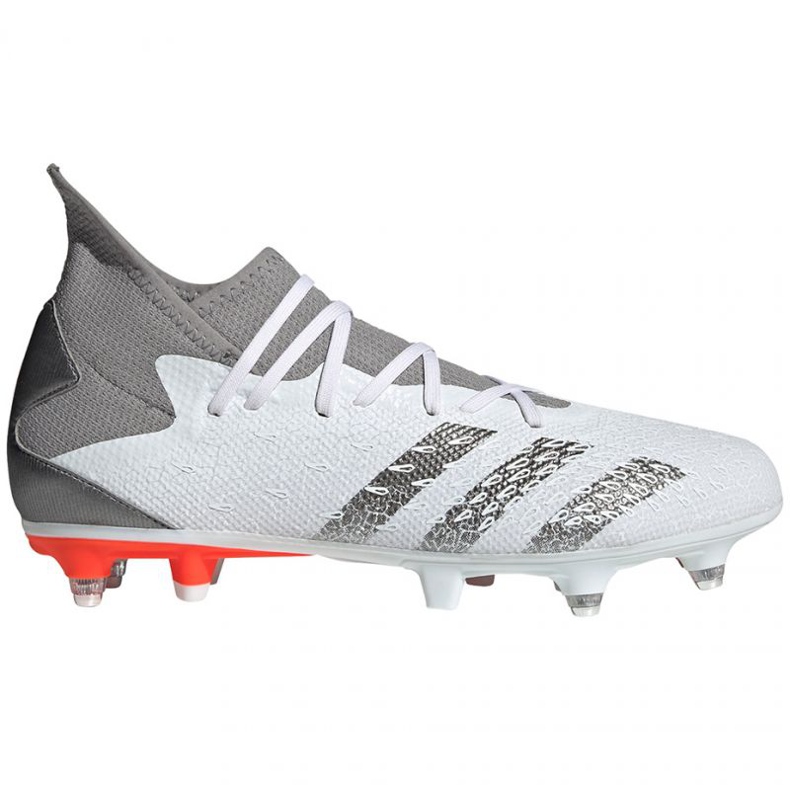 Adidas Predator Freak.3 Sg M FY6306 Fußballschuhe weiß grau