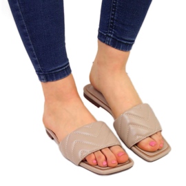 Stepphausschuhe S. Barski W OLI103B beige