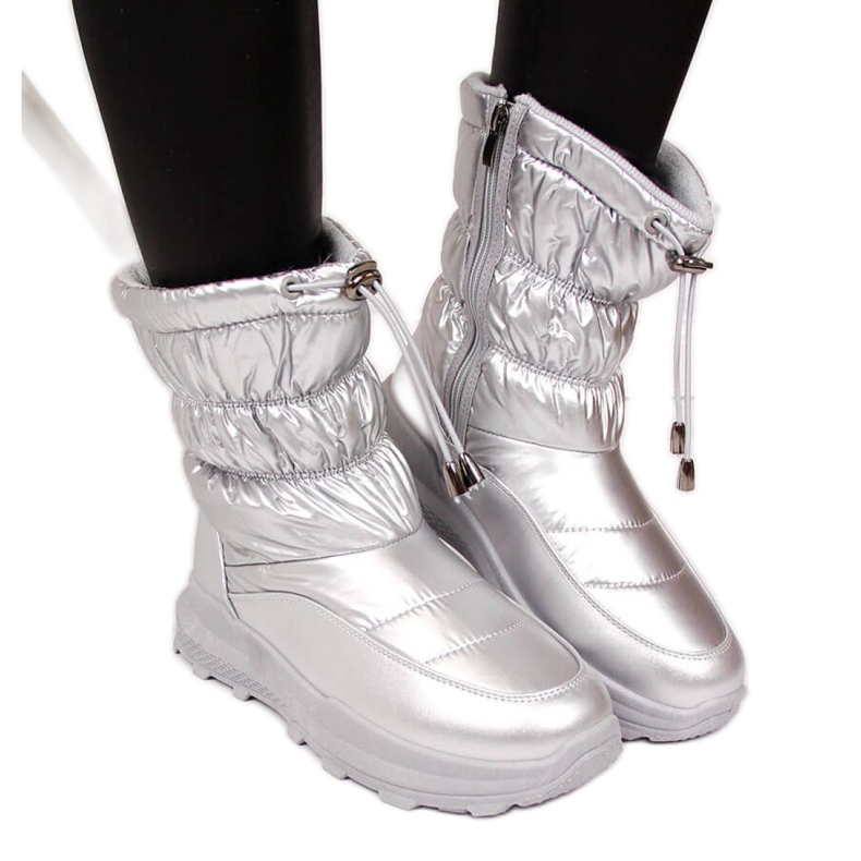 Schneeschuhe Metallic News W EVE310C silber silber-