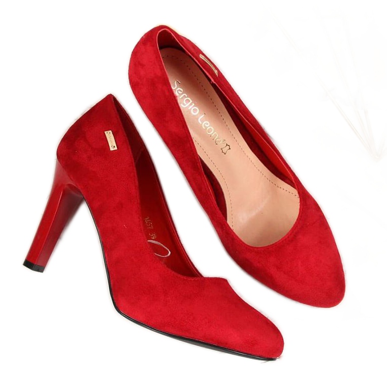 Pumps am Sergio Leone W SK3AN post red rot