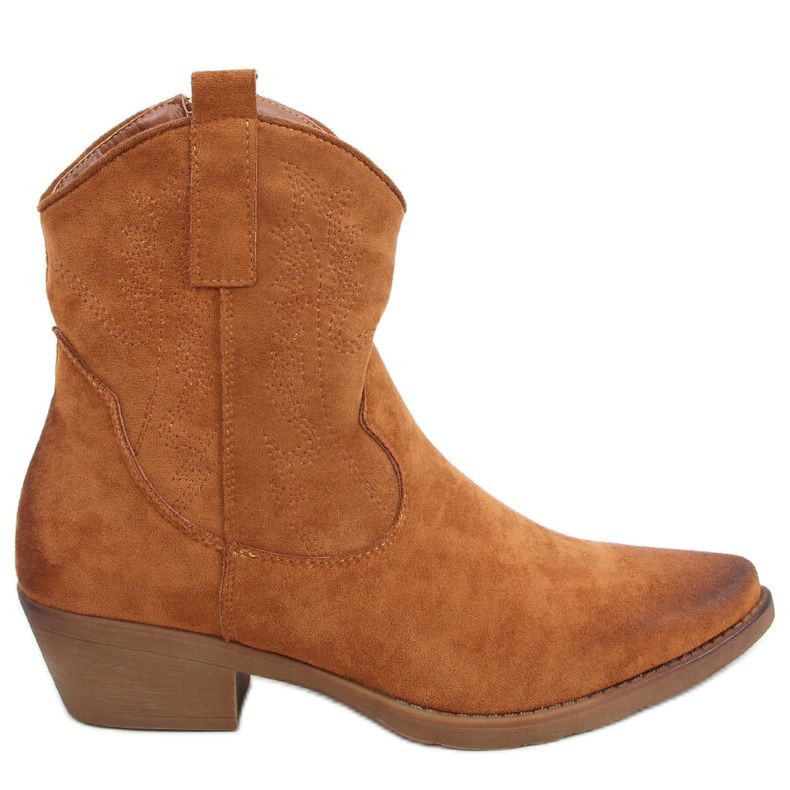 Besta Camel Damen Cowboystiefel braun