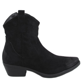Besta Schwarz Damen Cowboystiefel