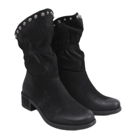 Parri Schwarze Damenstiefel