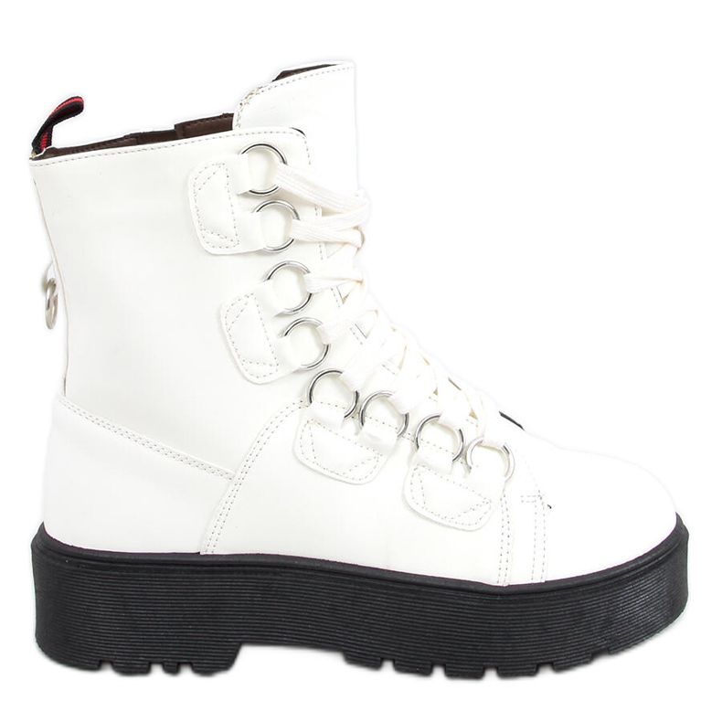 Hean Blanco Schnürstiefel weiß