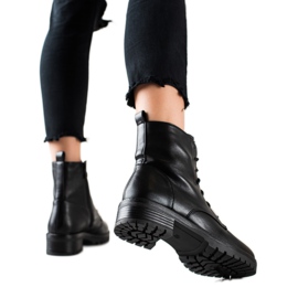 W. Potocki Schnürstiefel mit Potocki-Isolierung schwarz