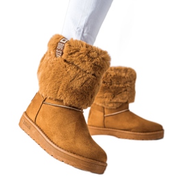 Damen Schneestiefel Big Star II274127 braun
