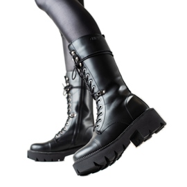 Damenstiefel Big Star II274115 schwarz