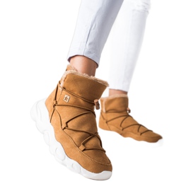 Damen Schneestiefel Big Star II274266 braun