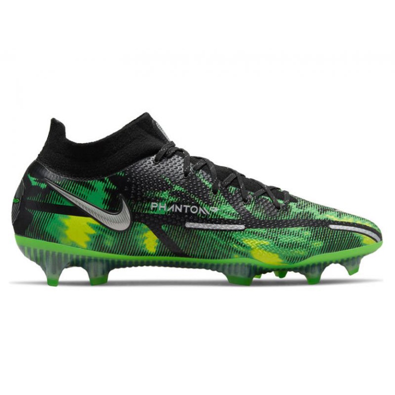 Nike Phantom GT2 Elite Df Sw Fg M DM0731-003 Fußballschuhe mehrfarbig grün