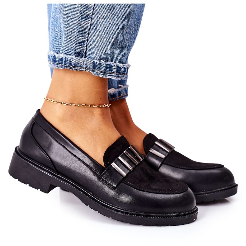 S.Barski Schwarze Damenschuhe von Montius