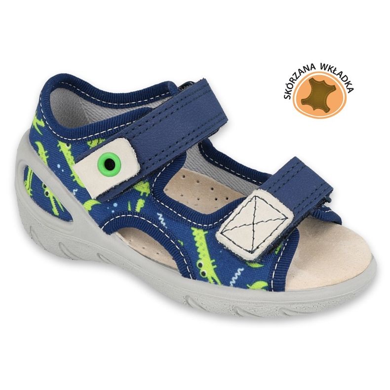 Befado Kinderschuhe PU 065X155 navy blau