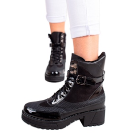 Queen Vivi Stilvolle schwarze Arbeiter