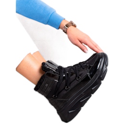 Damen Schneestiefel Big Star II274311 schwarz