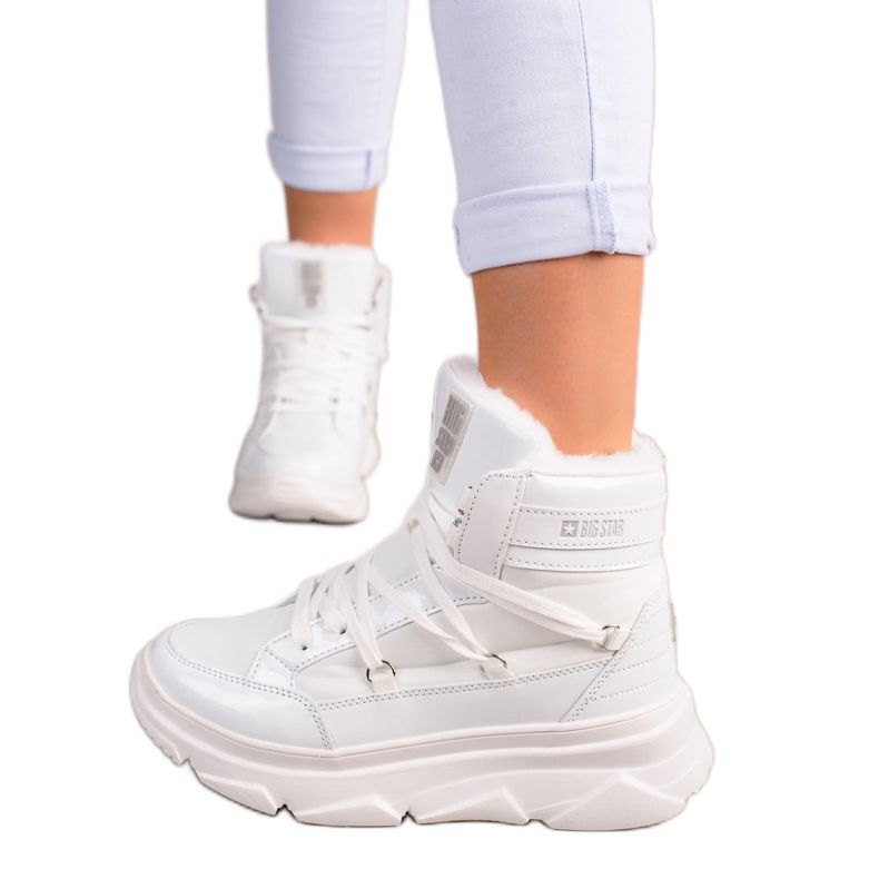 Damen Schneestiefel Big Star II274463 weiß