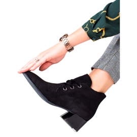 Stiefel mit niedrigem Absatz von Sergio Leone schwarz