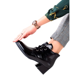 Stiefel mit niedrigem Absatz von Sergio Leone schwarz