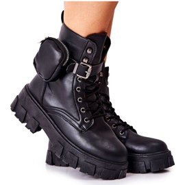 Stiefel Arbeiter mit Niere Schwarze Olenisse