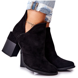 PM1 Damenstiefel mit Absatz Schwarz Meliori