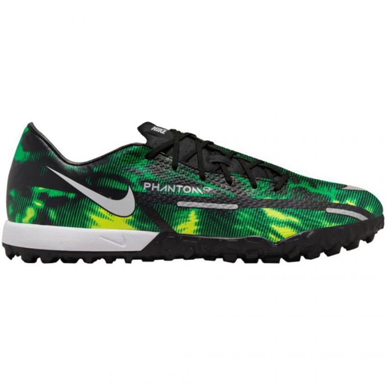 Nike Phantom GT2 Academy Tf Sw M DM0725 003 Fußballschuhe mehrfarbig grün
