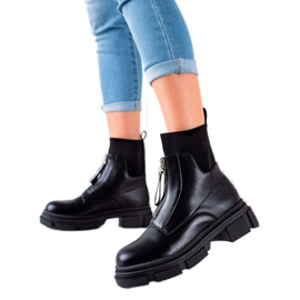 Bestelle Slip-on-Arbeiter mit Reißverschluss schwarz