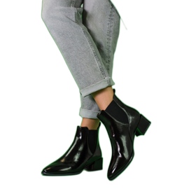 Elegante Chelsea Boots von Sergio Leone schwarz