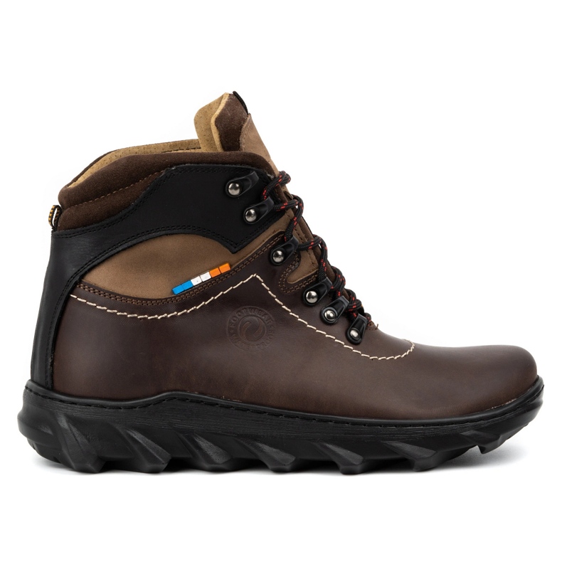 Olivier Herren Winter Lederstiefel 150GT braun