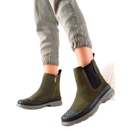 Big Star II274355 Damenstiefel grün