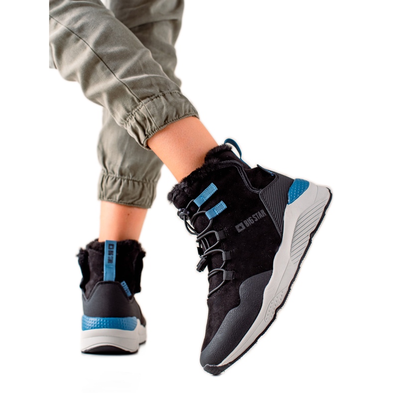 Damen Schneestiefel Big Star II274261 schwarz