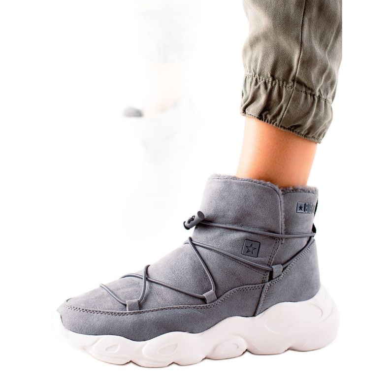 Damen Schneestiefel Big Star II274264 grau