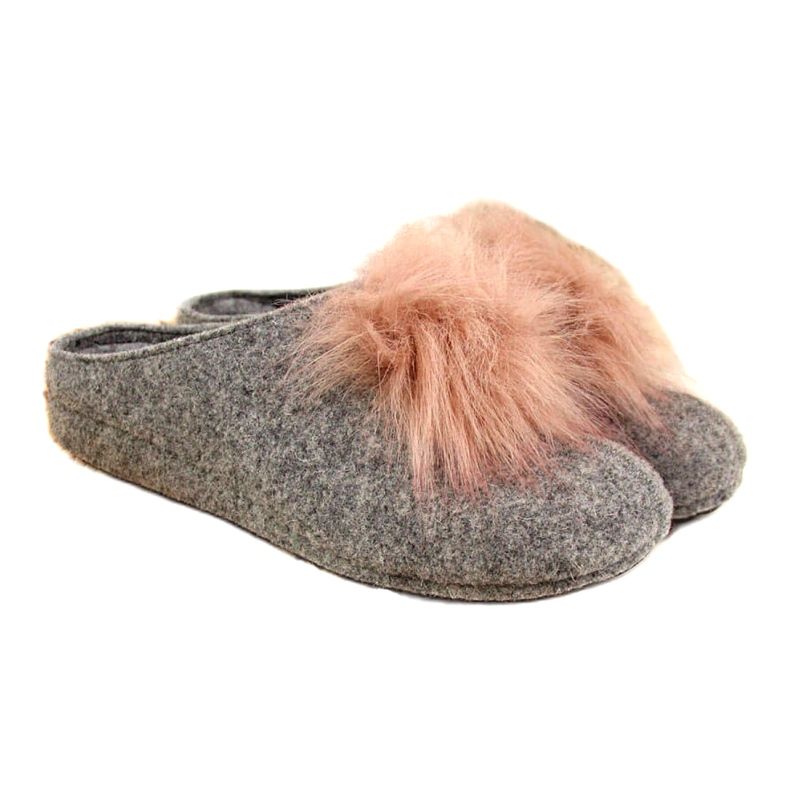 Panto Fino Hausschuhe W INT1626B grau