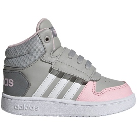 Adidas Hoops Mid 2.0 I Jr GZ7779 Schuhe weiß