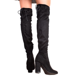 TRENDI Sexy schwarze Musketiere