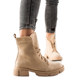 Goodin Wildleder Arbeiter beige