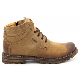 ABIS Warme Herrenschuhe 197 braun