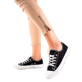 Sixth Sense Niedrige Sport-Sneaker schwarz